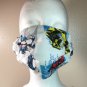 Face Mask.Handmade .Reusable washable.With Filter Transformers