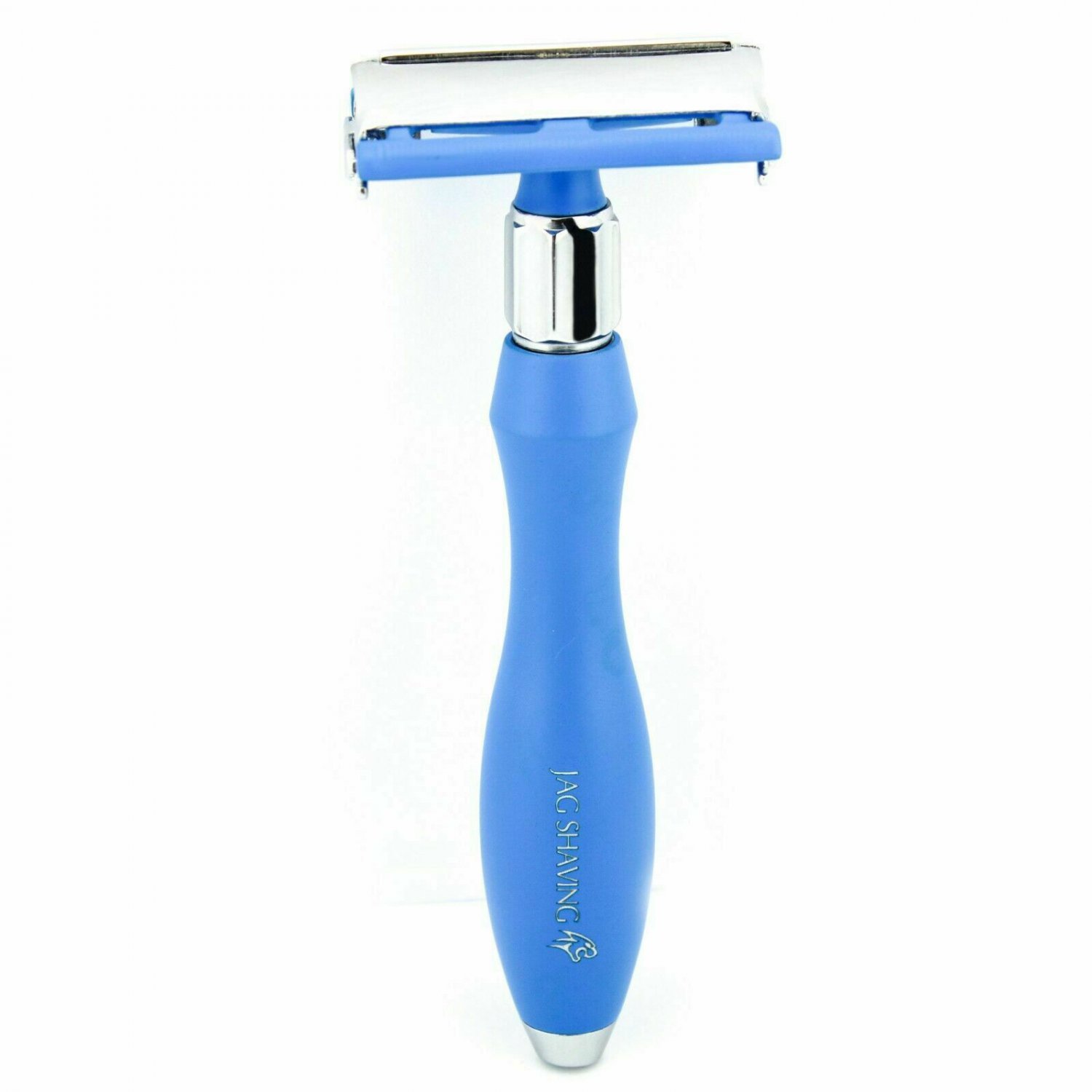 Men's Shaving Razor Blue Butterfly Safety Razor Blue Color