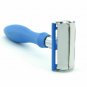 Men's Shaving Razor Blue Butterfly Safety Razor Blue Color