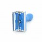 Men's Shaving Razor Blue Butterfly Safety Razor Blue Color