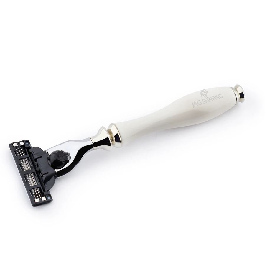 Resin Handle 3 Edge Mens Shaving Razor For Best Clean Shave