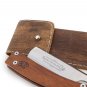 Straight Razor with Fix Blade and With Wooden Handle