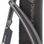 Straight Cut Throat Razor Traditional Barber Shaving Men Razor + Pouch