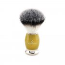 Silver Tip Badger Hair Shaving Brush with Classic Brass Handle