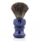 Super Badger Hair Shaving Brush with Blue Resin Handle Best Gift