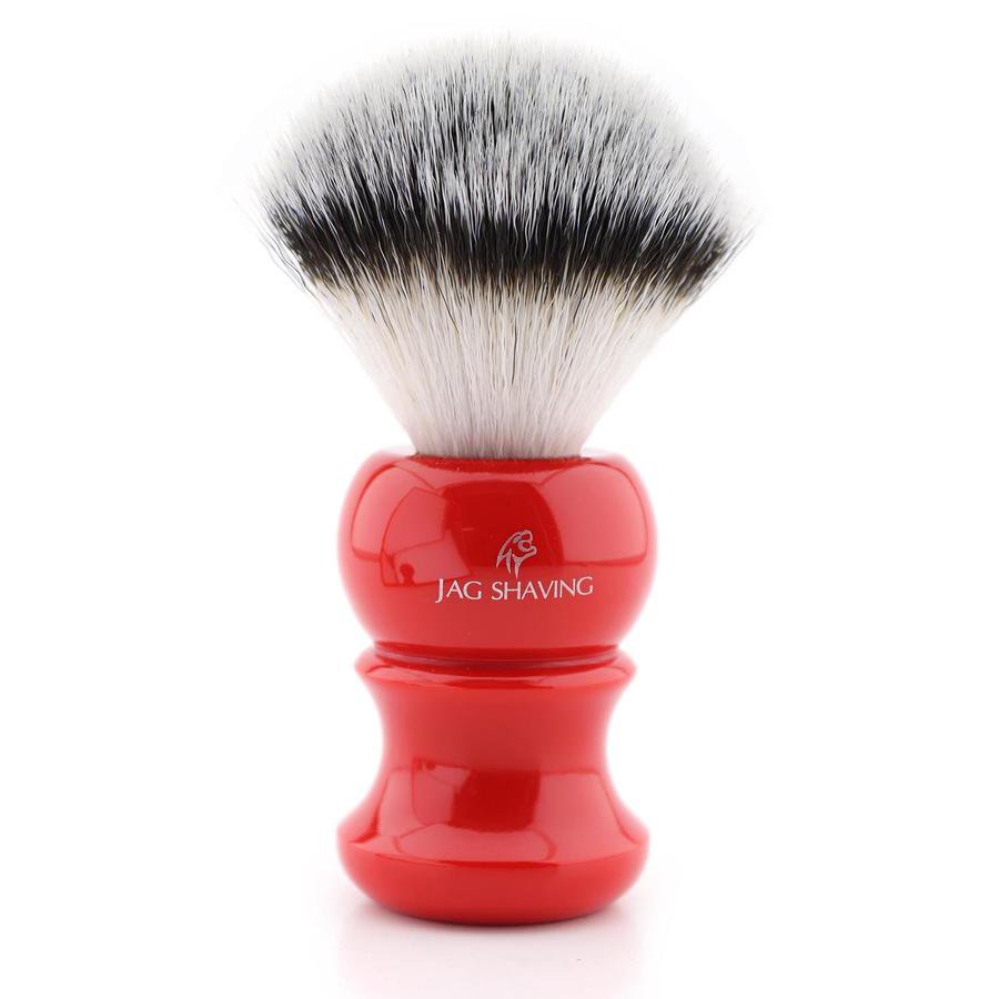 Resin Handle Shaving Brush with Synthetic Hair for Perfect Wet Clean Shave