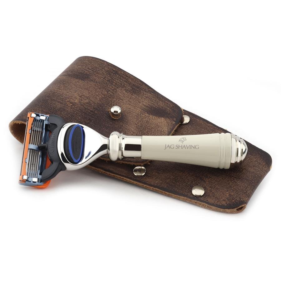 Best Quality 5 Edge Shaving Razor for Men Shave In Ivory Color Handle