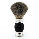 Super Badger Hair Shaving Brush with Black Resin Handle