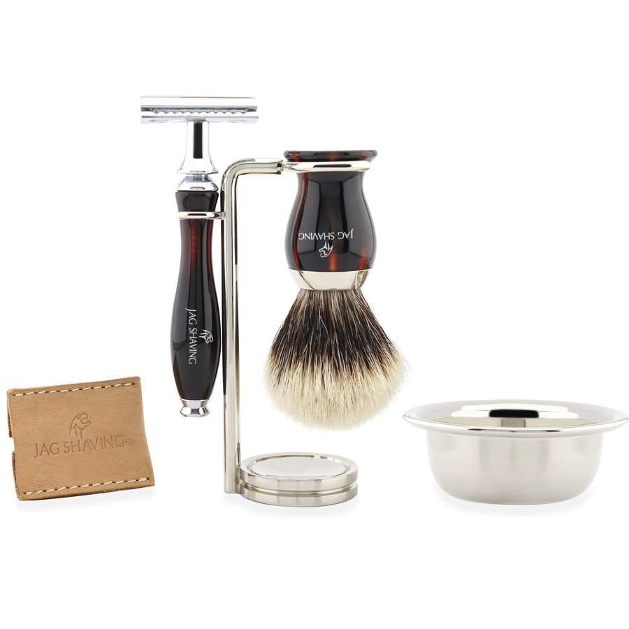 Premium Quality Shaving Kit, With Resin Handle, Gift for Men