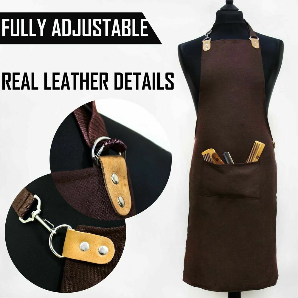 UNISEX Multi Purpose Stylist Kitchen Catering Apron Salon Hair with Front Pocket