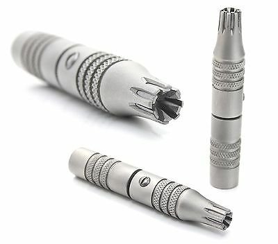 Nose & Ear Hair Trimmer Perfect for Both Men & Women No Batteries Required