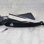 Shaving Razor Barber Beard Styling With Leather Pouch Free Blade