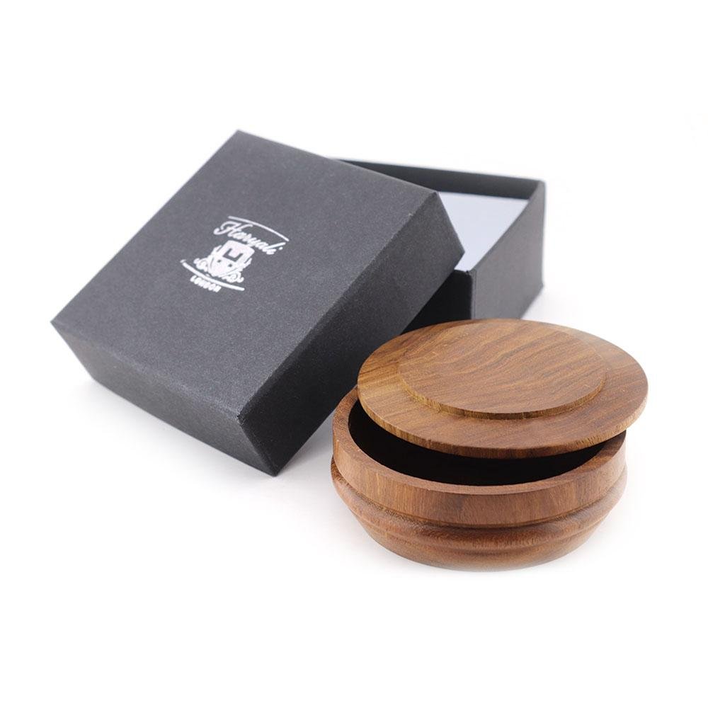 Pure Wood Shaving Bowl Best for All Types of Shaving Brush Men's Grooming