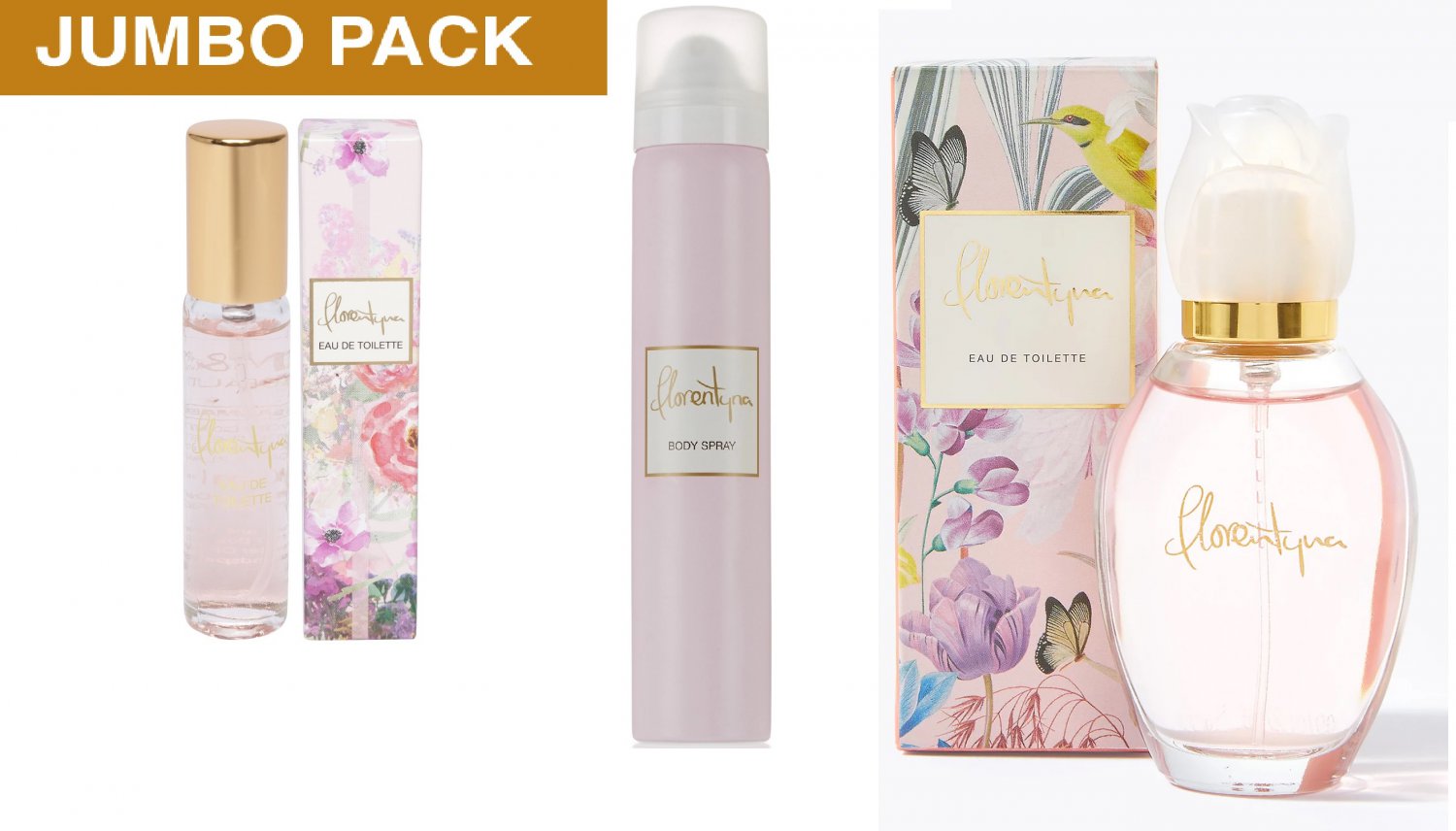 Marks & Spencer Florentyna EDT Perfume 100 ml + 10ml + Body Spray 100ml