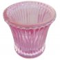 2.75" H Pink Votive In Lining Design