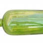 15" H Green Glass Bottle / Vase