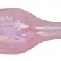 12.50" H Pink Glass Bottle / Vase