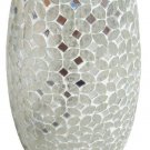 Vase Mirror Gray Mosaic, Vase For Home Decoration, Christmas Gift