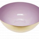 Iron Decorative Bowl (Gold Shiny W/Inside Pantone Purple Shiny Colour)