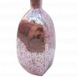 12" Vase In Pink Antique Mercury