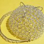 Iron Decorative With S4 Shining Crystal Basket