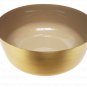 Iron Decorative Bowl (Gold Shiny W/Inside Brown Pantone Shiny Colour)