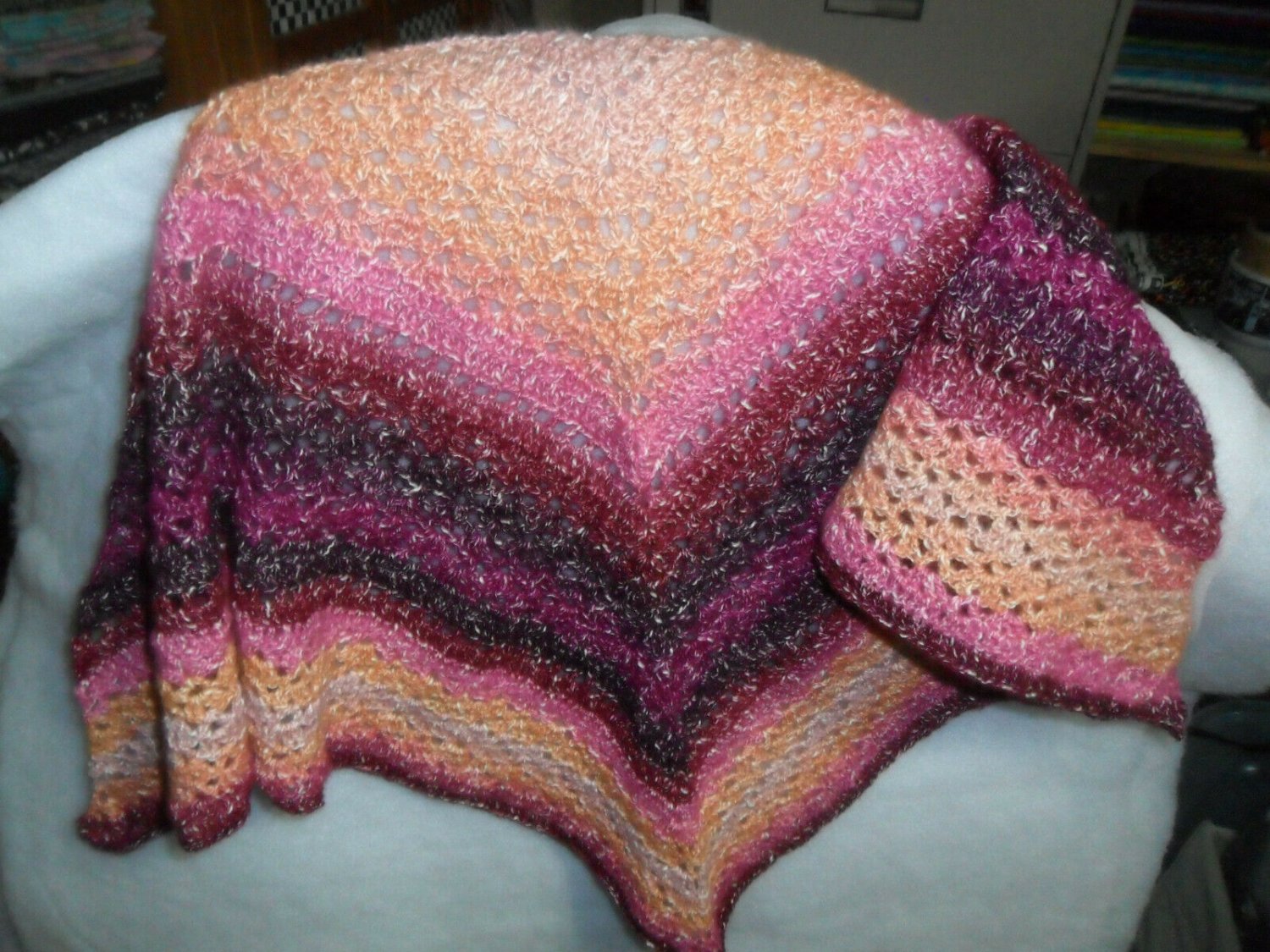 Handmade Crocheted Shawl Wraps