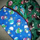 Handmade Christmas Toilet Seat Covers Cotton Standard Size