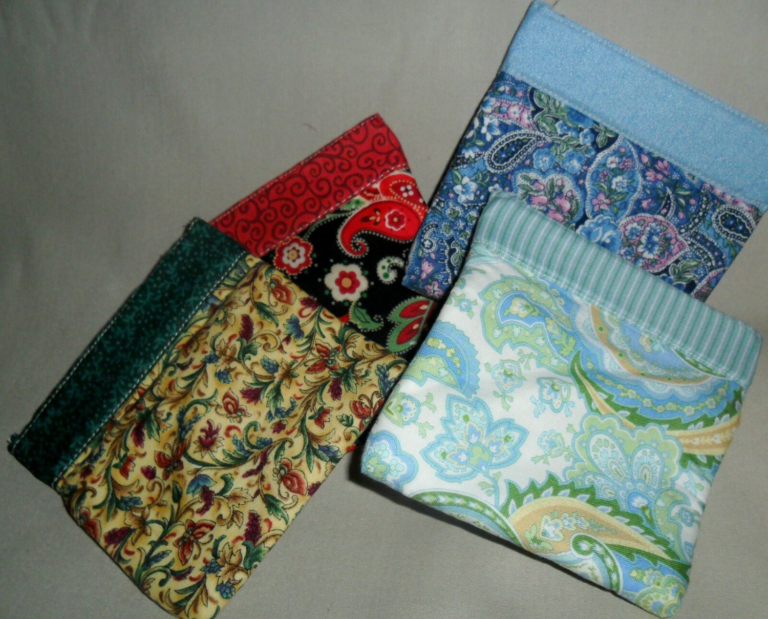 Handmade case storage snap bag tote multiuse knitting and crochet storage purse