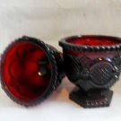 Avon Ruby Red Condiment Candy Dish