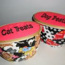 Handmade Dog and Cat Treat Containers Storage