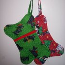 Handmade Dog Cat Christmas Stocking Puppy Kitten Cotton