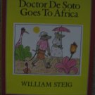 Doctor De Soto  Goes To Africa William Steig Children's Picture Book Illustrated