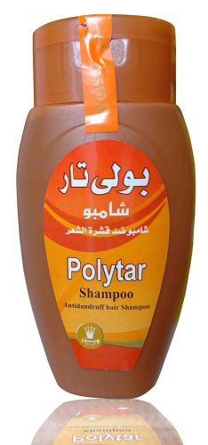 2Pack Polytar Hair Shampoo Anti Dandruff Itch Scalp Cleanser Eczema Psoriasis Lice 125ml (Each Pack)