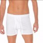 6 Piece Men Boxer Shorts 100% Egyptian Cotton Comfort Briefs White Men Underwear