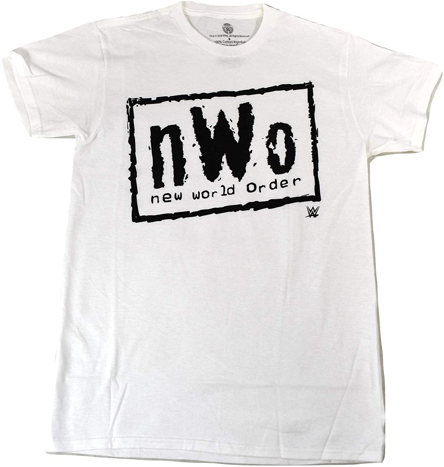Size M - WWE Official Product nWo New World Order Logo Adult Unisex T-Shirt