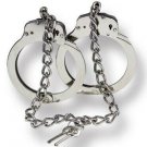 REAL LEGCUFFS DOUBLE LOCK NICKEL PLATED STEEL LC222SL