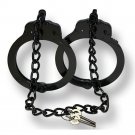 REAL LEGCUFFS DOUBLE LOCK NICKEL PLATED STEEL LC222BK