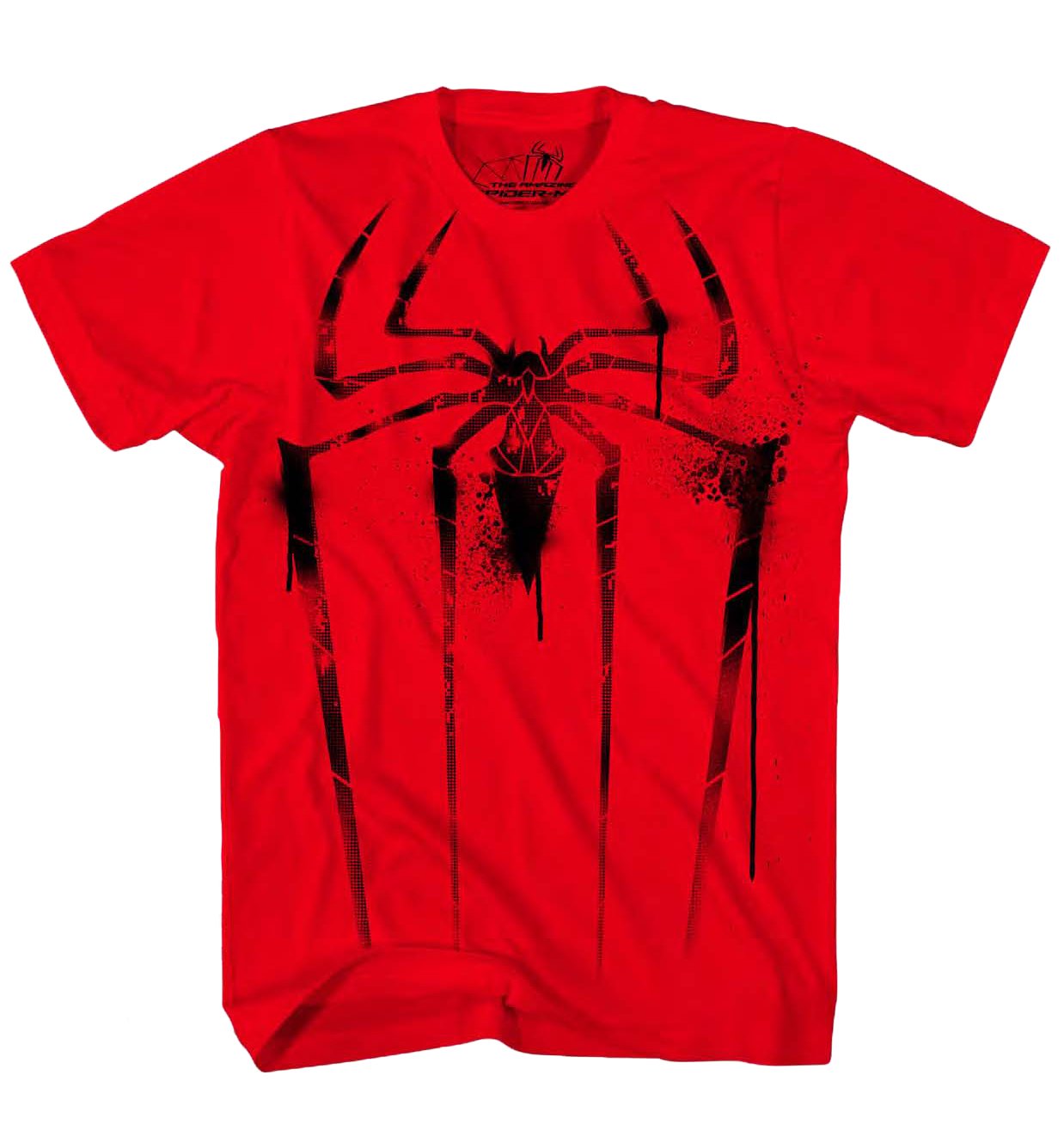Size XL - The Amazing Spider-Man Black Spider Men's T-Shirt