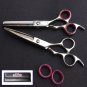 2 Pc ASAMI Pro Hair Cutting & Thinning Japanese Steel Scissors - (6148-6150)