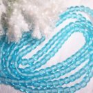 3mm Round Czech Glass Aqua 200 pack