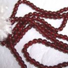 3mm Round Czech Glass Garnet 200 pack