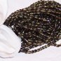Czech Fire Polished 3mm Beads TURTLE SHELL q. 50