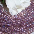 LILAC AB 4mm Round Czech Glass 100 pack