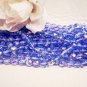 SAPPHIRE A.B. Czech Fire Polished 6mm Beads q.50
