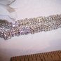 SILVER/CRYSTAL Rhinestone Squaredelles 6mm q.10