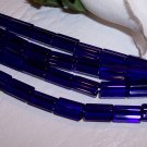 ATLAS 5-sided glass bead COBALT BLUE
