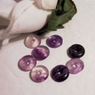 RAINBOW FLUORITE Donut Bead 10mm 4pk