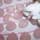 ROSE QUARTZ Faceted Teardrop Beads q.2