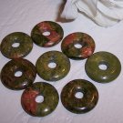 UNAKITE Donut Bead 20mm